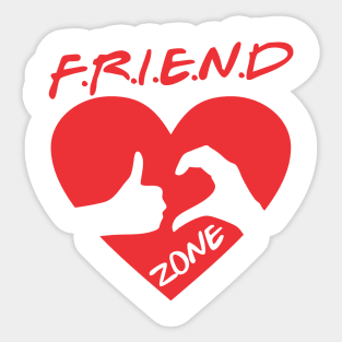 Friend Zone Sticker